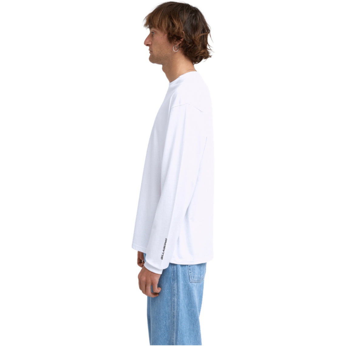 2026 Billabong Mens Bracket OG Long Sleeve T-Shirt EBYZT00666 - White